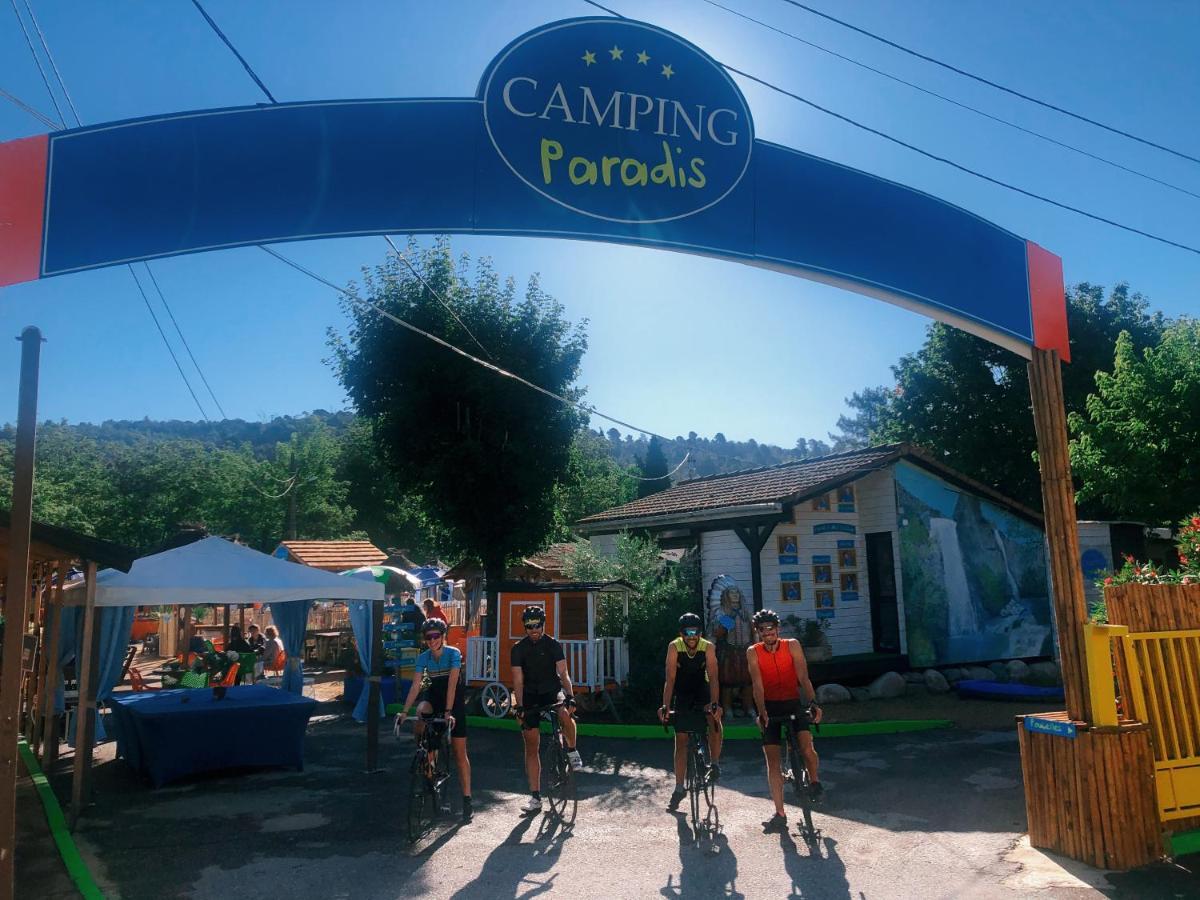 Camping Paradis Family Des Issoux Lalevade-dʼArdèche 외부 사진