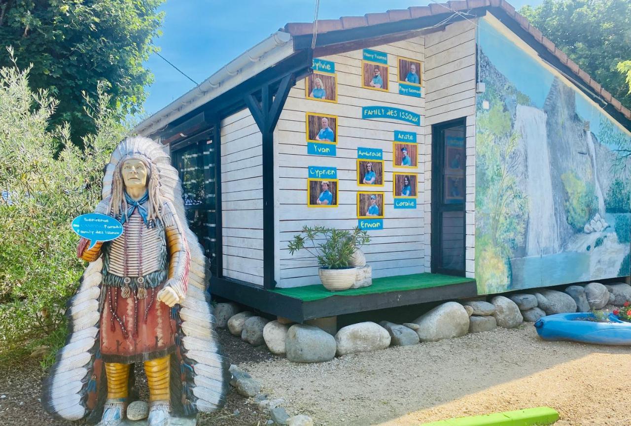 Camping Paradis Family Des Issoux Lalevade-dʼArdèche 외부 사진