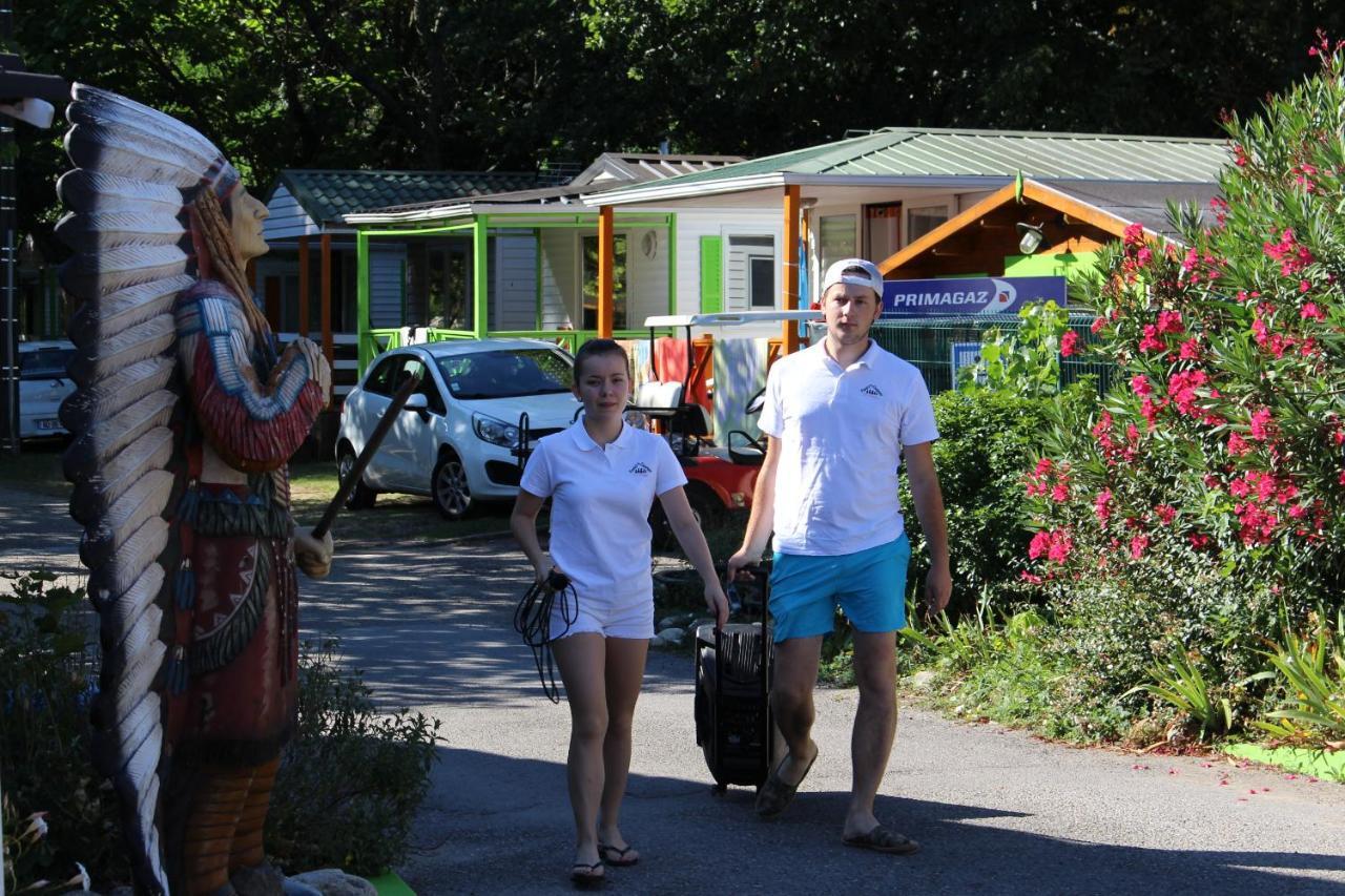 Camping Paradis Family Des Issoux Lalevade-dʼArdèche 외부 사진