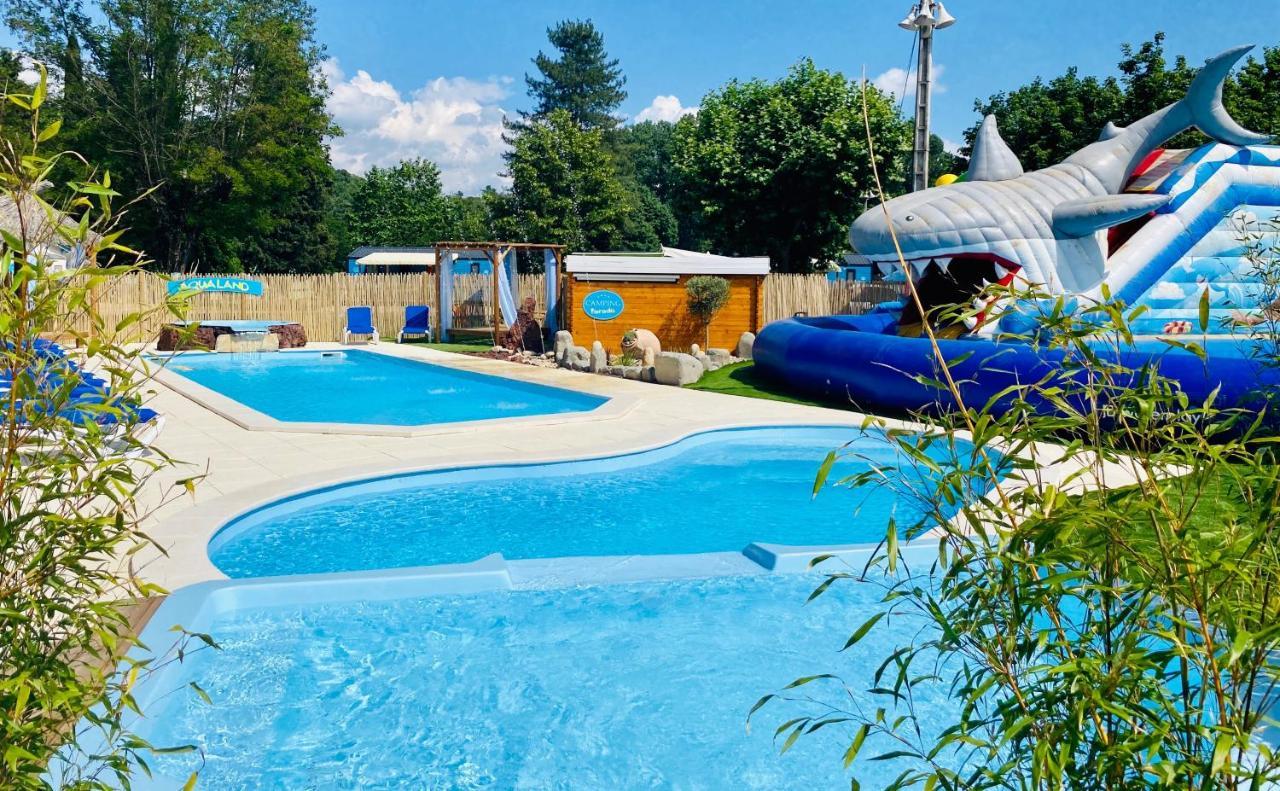 Camping Paradis Family Des Issoux Lalevade-dʼArdèche 외부 사진